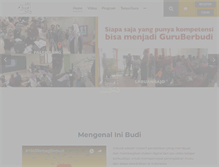 Tablet Screenshot of inibudi.org